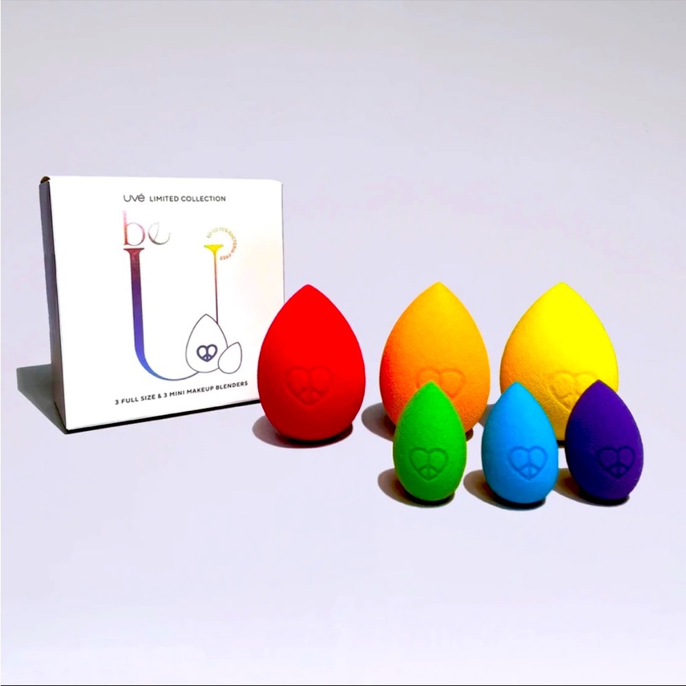 UVE Beauty BE U Limited Edition Collection Beauty Makeup Blender Set -new in box